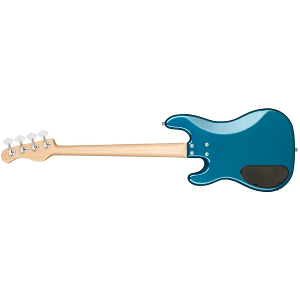 Metroline 21-Fret Hybrid P/J Bass Alder (4-String, Germany, MOR) - dark lake placid blue metallic