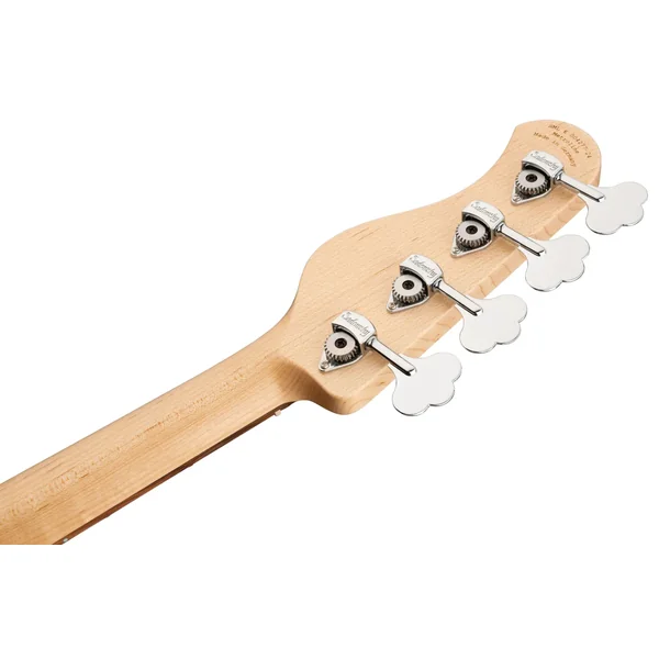 Metroline 21-Fret Hybrid P/J Bass Alder (4-String, Germany, MOR) - solid candy apple red metallic