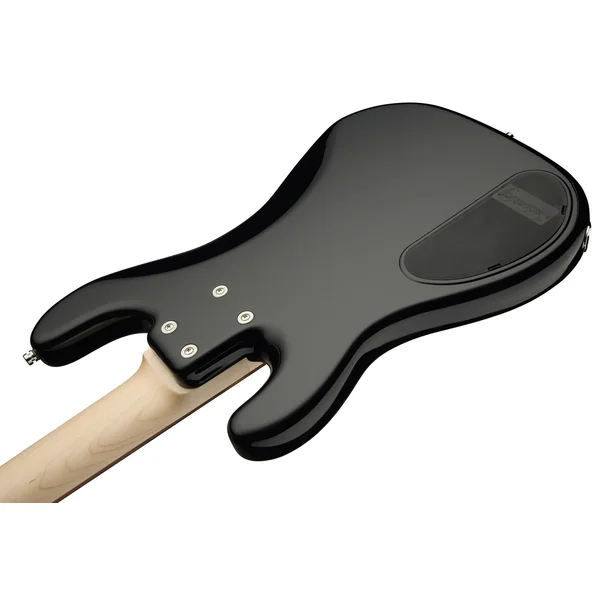 Metroline 21-Fret Hybrid P/J Bass Alder (5-String, Germany, MOR) - solid black high polish