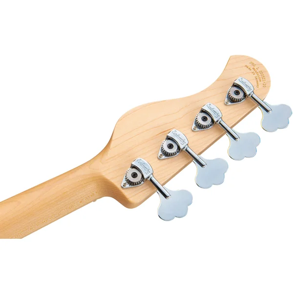 Metroline 21-Fret Hybrid P/J Bass Ash 4-string (Germany, MN) - dark lake placid blue metallic
