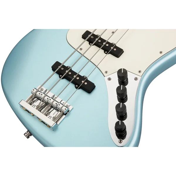 MetroLine 21-Fret Vintage J/J Bass Alder 4-String (Germany, MOR) - ice blue metallic satin