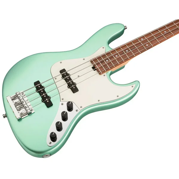 MetroLine 21-Fret Vintage J/J Bass Alder 4-String (Germany, MOR) - sage green metallic satin