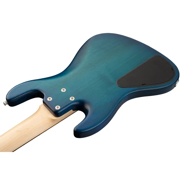 MetroLine 21-Fret Vintage J/J Bass Alder (5-String, Germany, Morado) - bora blue burst transparent satin