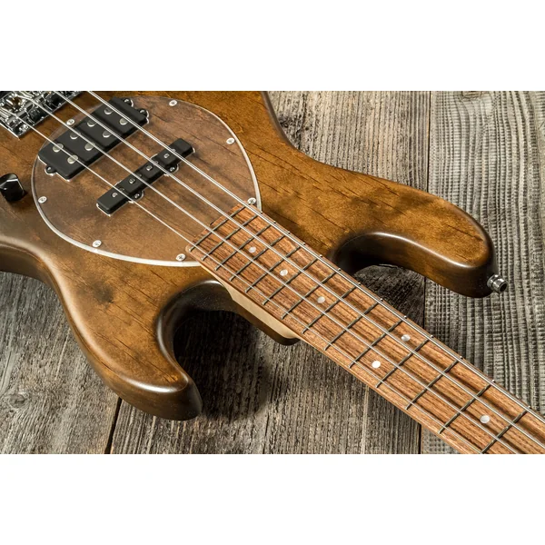 MetroLine 21-Fret Vintage M/J Bass Alder 4-String (Germany, MOR) - antique tobacco satin