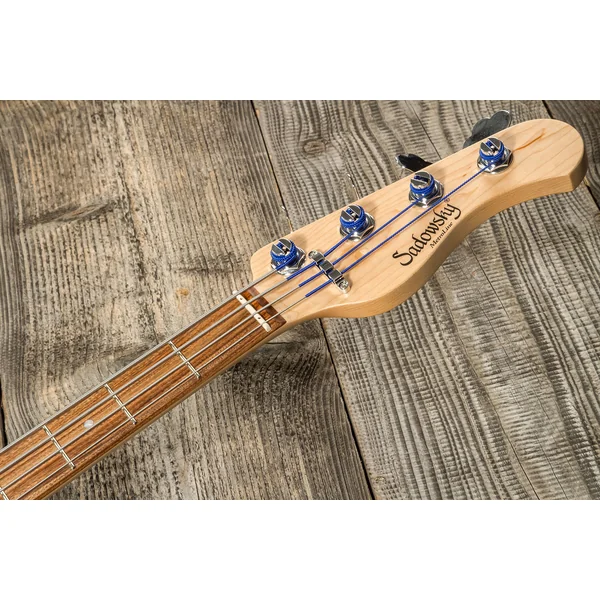 MetroLine 21-Fret Vintage M/J Bass Alder 4-String (Germany, MOR) - antique tobacco satin