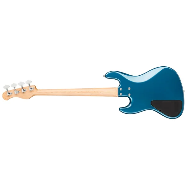 MetroLine 21-Fret Vintage M/J Bass Alder 4-String (Germany, MOR) - dark lake placid blue metallic