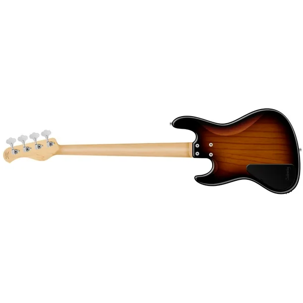 MetroLine 21-Fret Vintage M/J Bass Ash 4-String (Germany, MN) - '59 burst transparent
