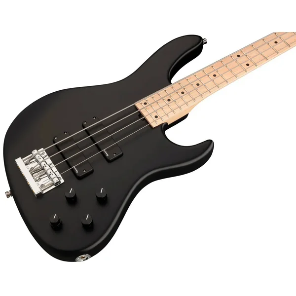 MetroLine 24-Fret Modern Bass, Ash, 4-String (Germany, MN) - solid black satin