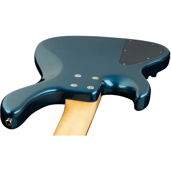 MetroLine 24-Fret Vintage P/J Bass Alder 4 (Germany, MOR) - dark lake placid blue metallic