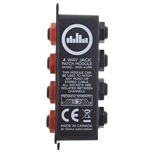 Mini Module 4 Way Jack Patch
