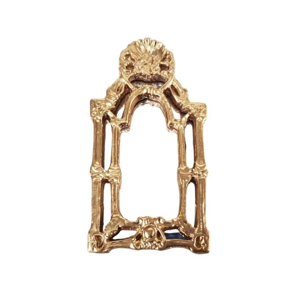 Miroir cadre doré style Victorien