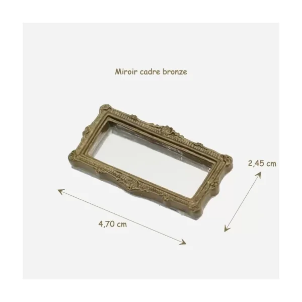 Miroir cadre horizontal