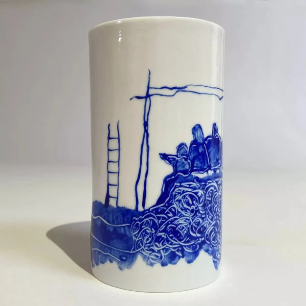 Mug "en famille" en porcelaine