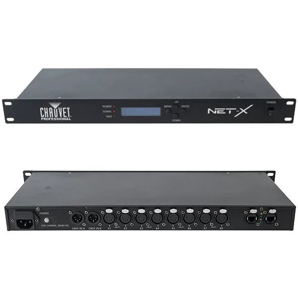 Net-X Version 2 Repartiteur Art-Net/DMX