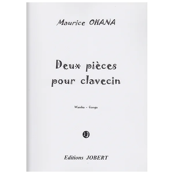 Ohana - Pièces Clav (2) Wamba.conga - Clavecin