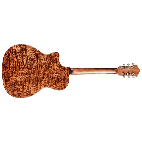 OM-260CE Deluxe Burl Westerly - edge burst