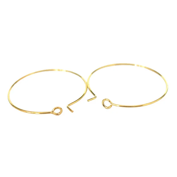 Paire de boucles d'oreilles créoles 25 mm - Doré