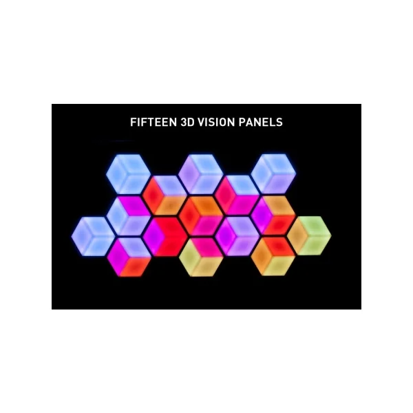 Panneau 3D Led ADJ 3D Vision klingnet ou artnet
