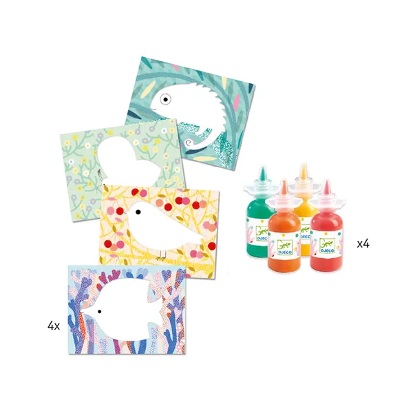 Peinture propre pour les tout-petits - Petite barbouille