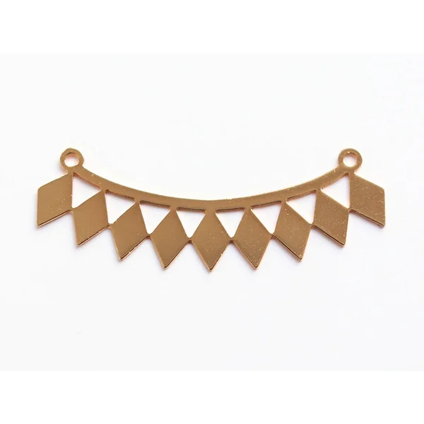 Pendentif JOSEPHINE - doré à l'or fin 24K