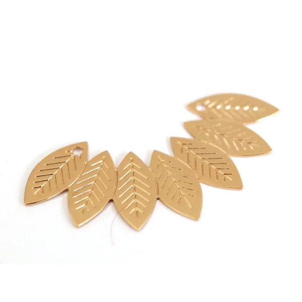 Pendentif RAPHAELLE - doré à l'or fin 24K