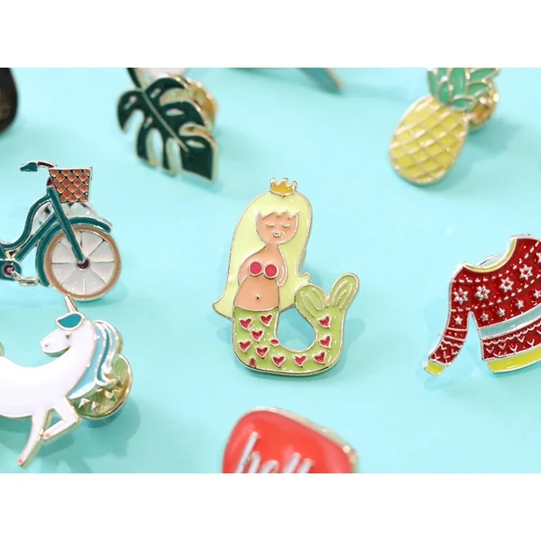 Pin's émaillé sirène