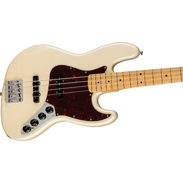 Player Plus Jazz Bass (MEX, MN) - olympic pearl