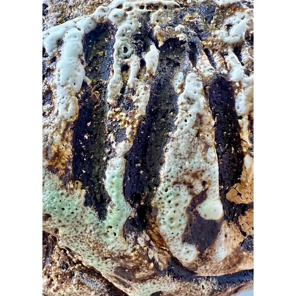 Pot caudex en grès noir COLIMA