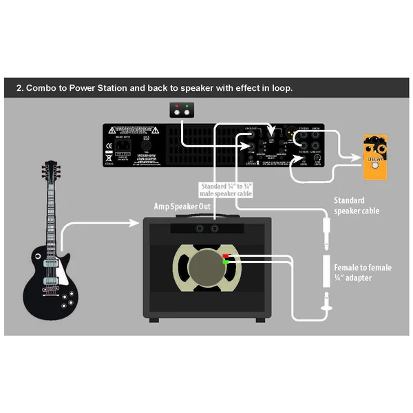 Power Station PS-100 Dual Reactive Load + Vacuum Tube Amp