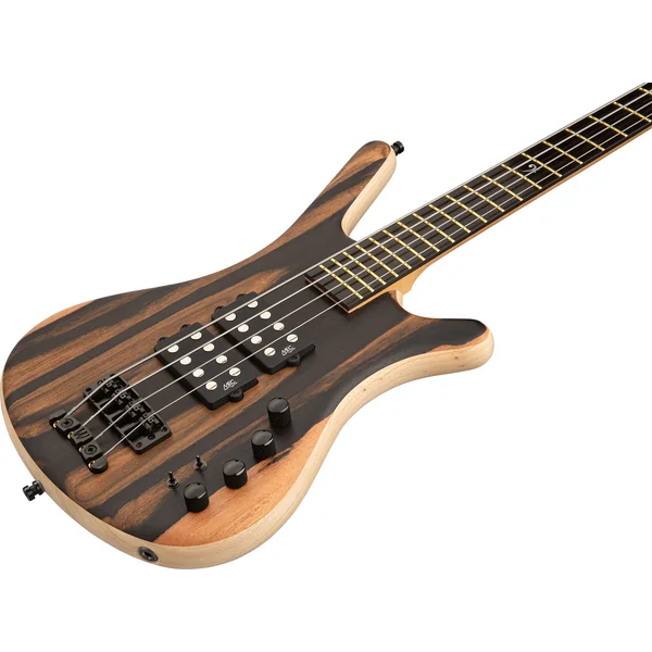 PRO GPS Corvette $$ Marbled Ebony Top 4-String Ltd - natural oil finish