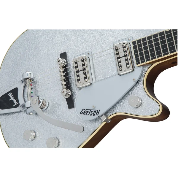 Professionnal G6129T-59 Vintage Select ’59 Silver Jet Bigsby (Japan) - silver sparkle