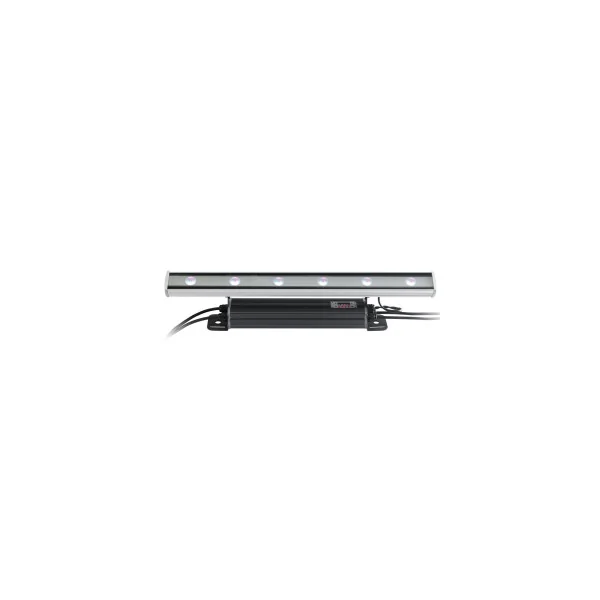 PROJECTEUR 61 cm AVEC 6 LEDS TRICHROMIQUES DE 3W ALIM ET COMMANDE INTEGRE