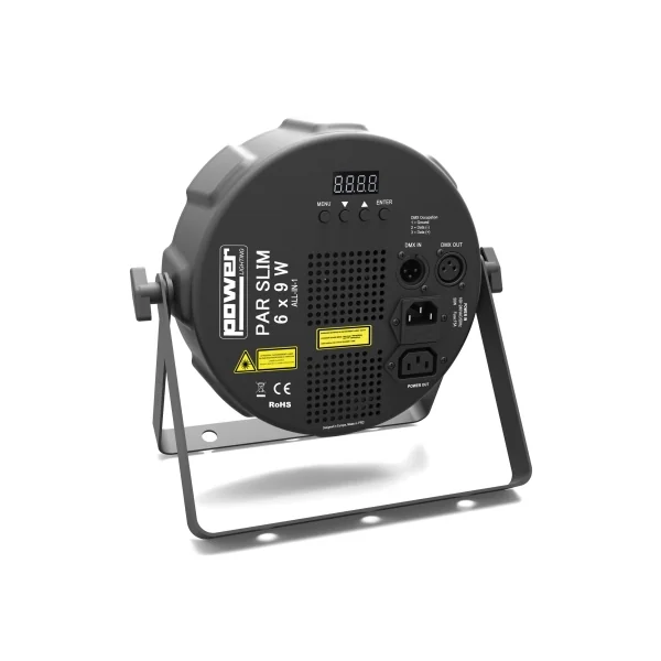 Projecteur multifonction Power lighting 9 leds 9w laser et strobe