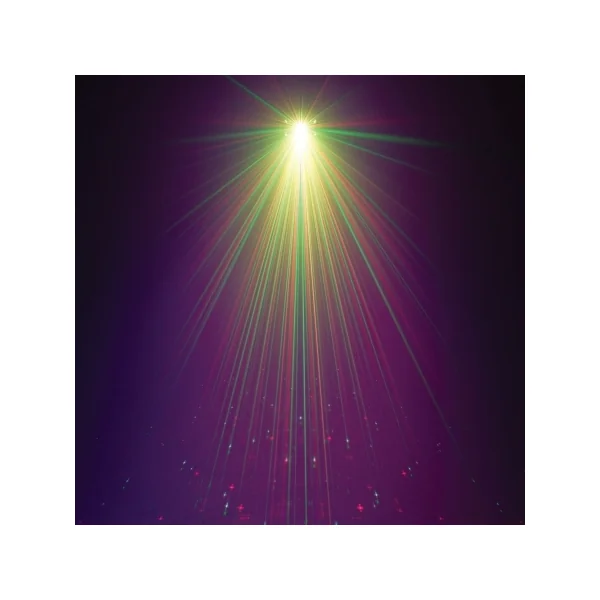 Projecteur multifonction Power lighting 9 leds 9w laser et strobe