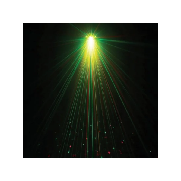 Projecteur multifonction Power lighting 9 leds 9w laser et strobe