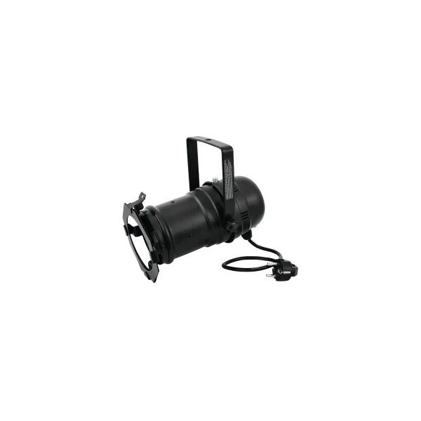 PROJECTEUR PAR30 NOIR E27 100W MAX EUROLITE