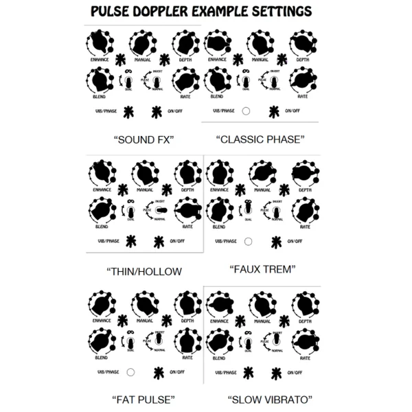 Pulse Doppler Phaser Vibrato Trem