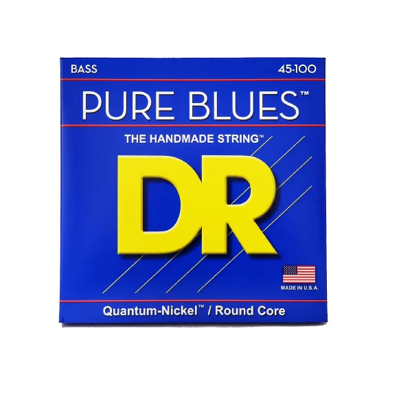 Pure Blues Quantum Nickel 45-100 - jeu de 4 cordes
