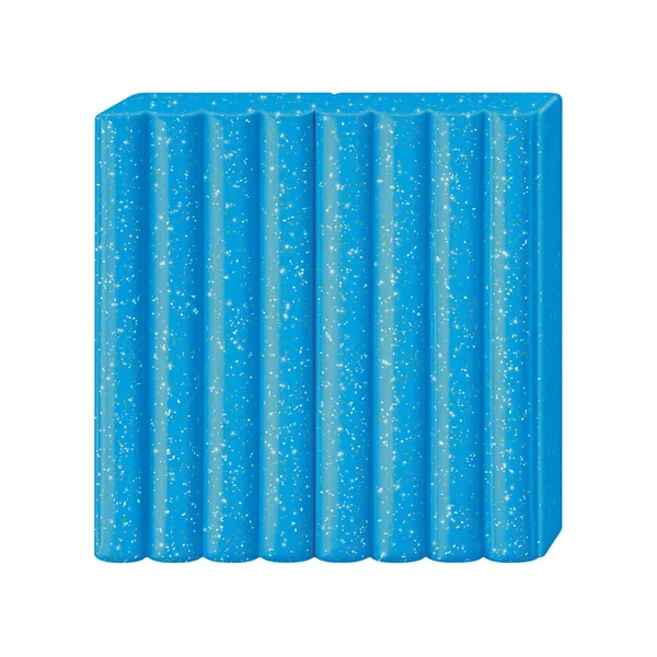 Pâte Fimo bleu pailleté 312 Kids