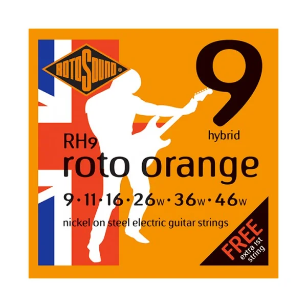 Rotosound RH9 Roto Orange Nickel Hybrid 9/46