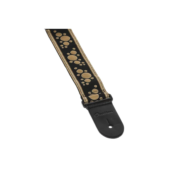 SANGLE GUITARE SIGNATURE NYLON RETRO GOLD