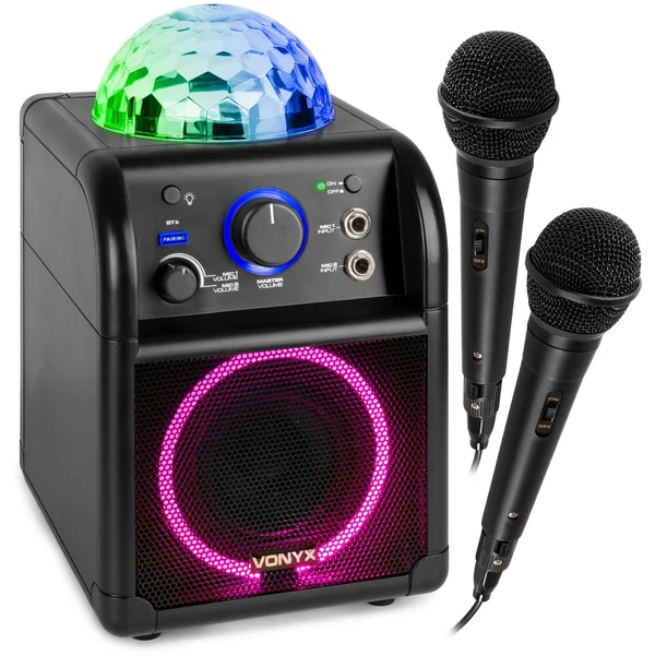 SBS55 Black Enceinte Karaoké