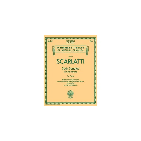 Scarlatti D. 60 Sonates Vol 1 Piano