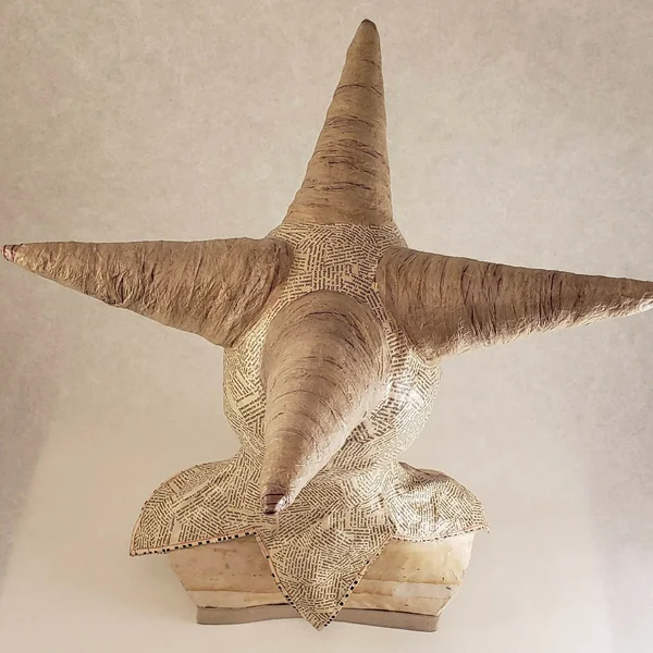 Sculpture - Buste du fou "d'un naturel taquin"
