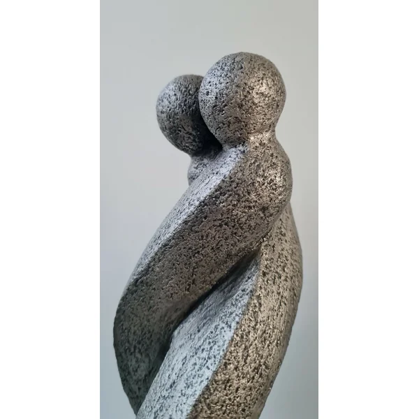 Sculpture contemporaine couple Tell me