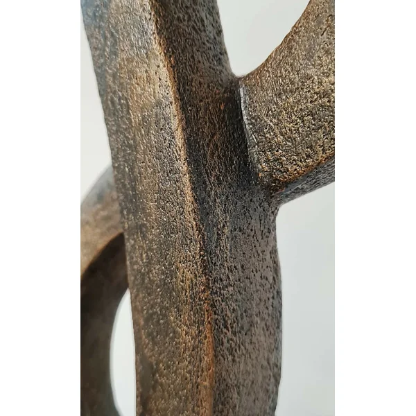 Sculpture contemporaine en argile Music of life