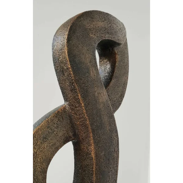 Sculpture contemporaine en argile Music of life