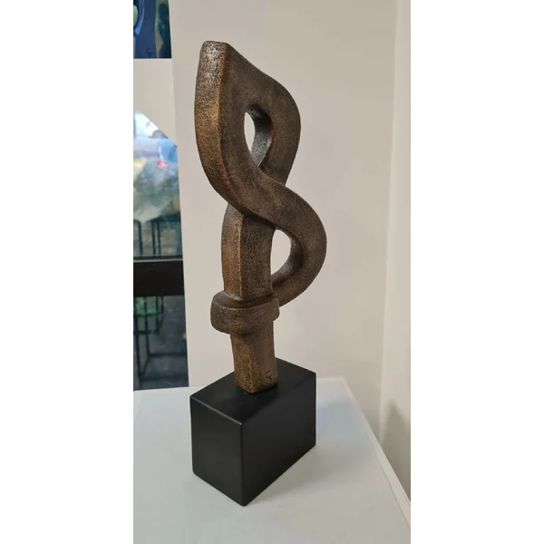 Sculpture contemporaine en argile Music of life