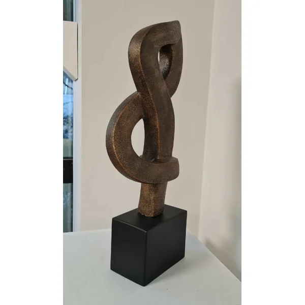 Sculpture contemporaine en argile Music of life