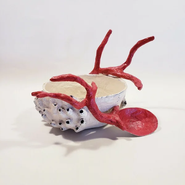 Sculpture - Coupelle et sa cuillère